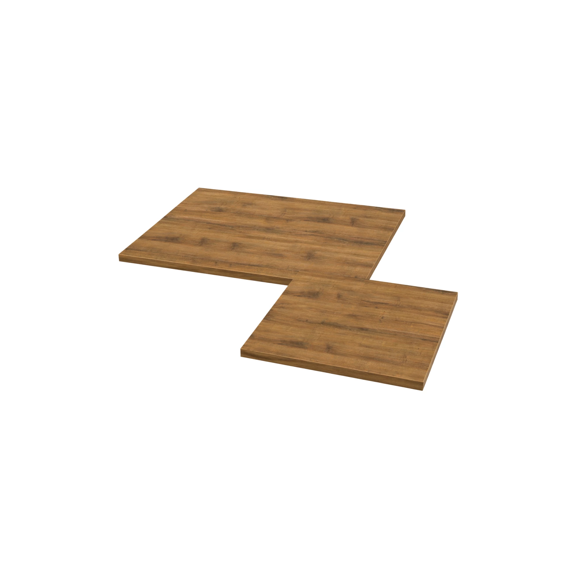 Melamine tabletop - Sherman Cognac oak