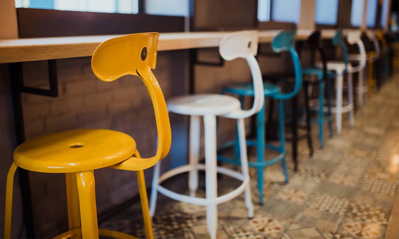 Temporary Mobile and Light Bar Furniture